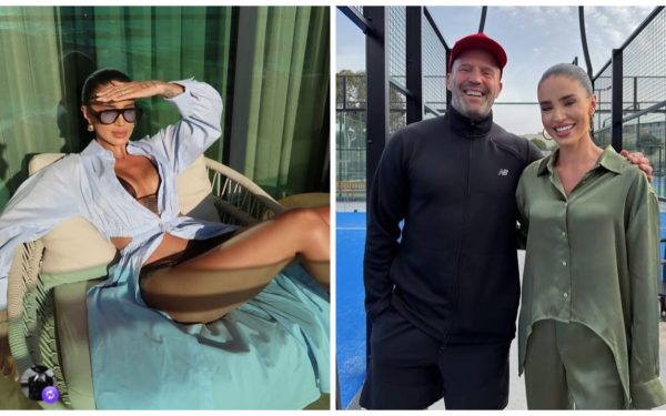 Adelina Pestrițu, poză de senzație cu celebrul actor Jason Statham: "Fără cuvinte"