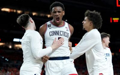 UCONN se pregătește să dispute finala națională după o evoluție remarcabilă în turneul NCAA, bună și pentru a treia victorie consecutivă în cadrul Final Four, pe fondul unei dublări de efort și determinări