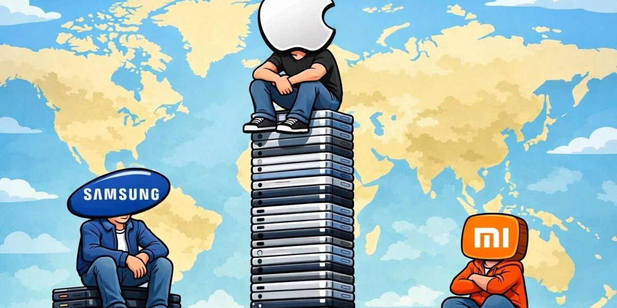 Apple, lider detașat pe piața telefoanelor: Ce modele domină topurile?