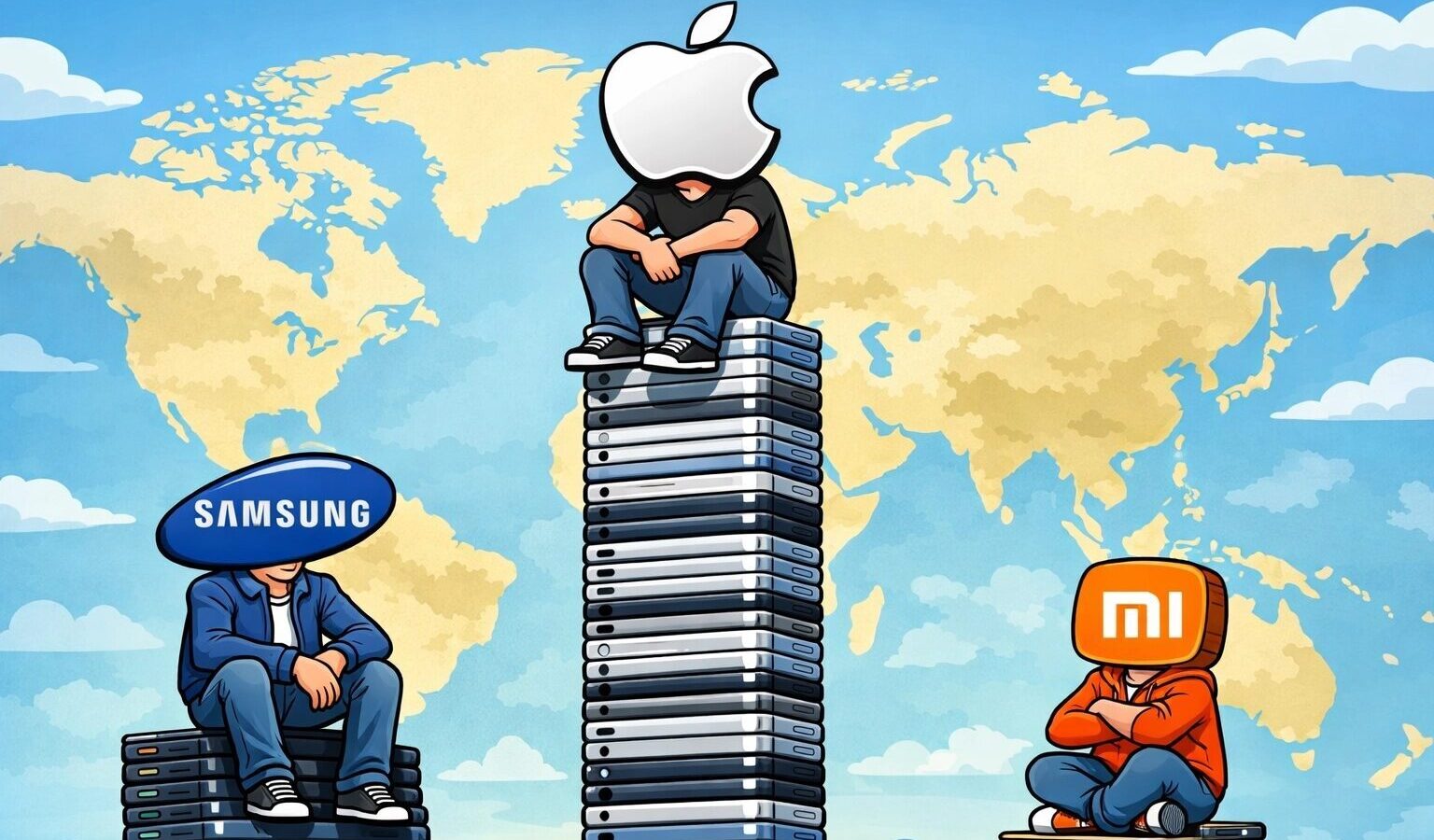 Apple, lider detașat pe piața telefoanelor: Ce modele domină topurile?