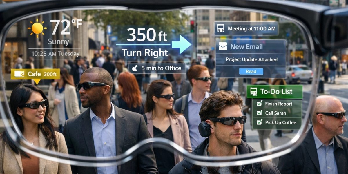 Ochelarii AR, accelerație maximă: AI și tehnologiile noi, motorul creșterii