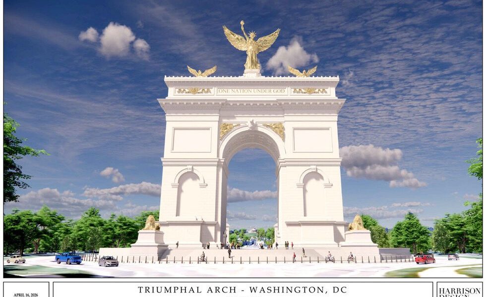 Donald Trump promite: Cel mai grandios Arc de Triumf, chiar de el construit