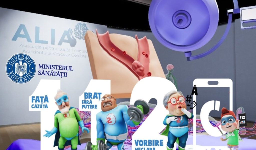 Ministerul Sănătății și ALIA, campanie AVC cu ajutorul „Eroilor FAST”