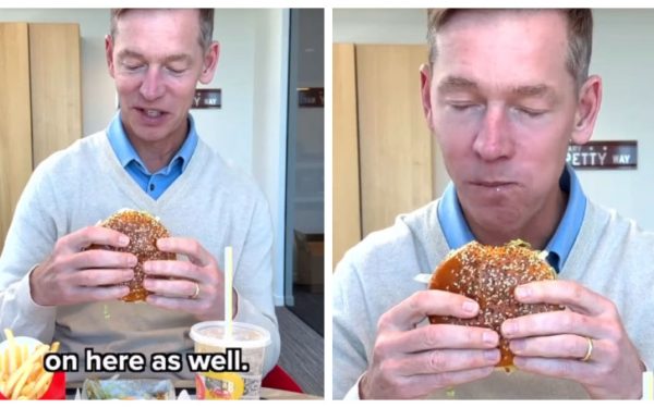 Șeful McDonald's, criticat dur: N-a mâncat din burger. "Nici măcar o îmbucătură!"