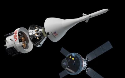 Capsula Orion, de dimensiuni impresionante, a fost proiectată pentru misiuni umane în spațiu profund
