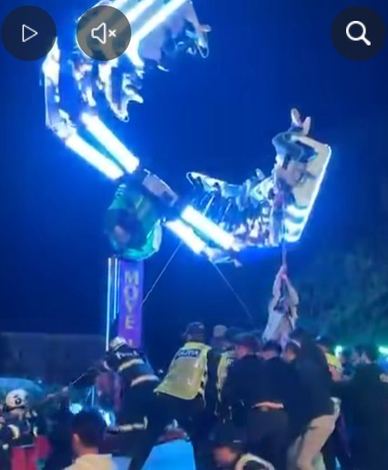 Caransebeș: Carusel blocat cu copii! Șase ajung la spital, VIDEO