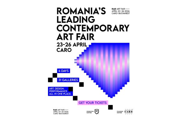 CARO și RAD ART FAIR se aliază pentru a sprijini arta, un gest generos