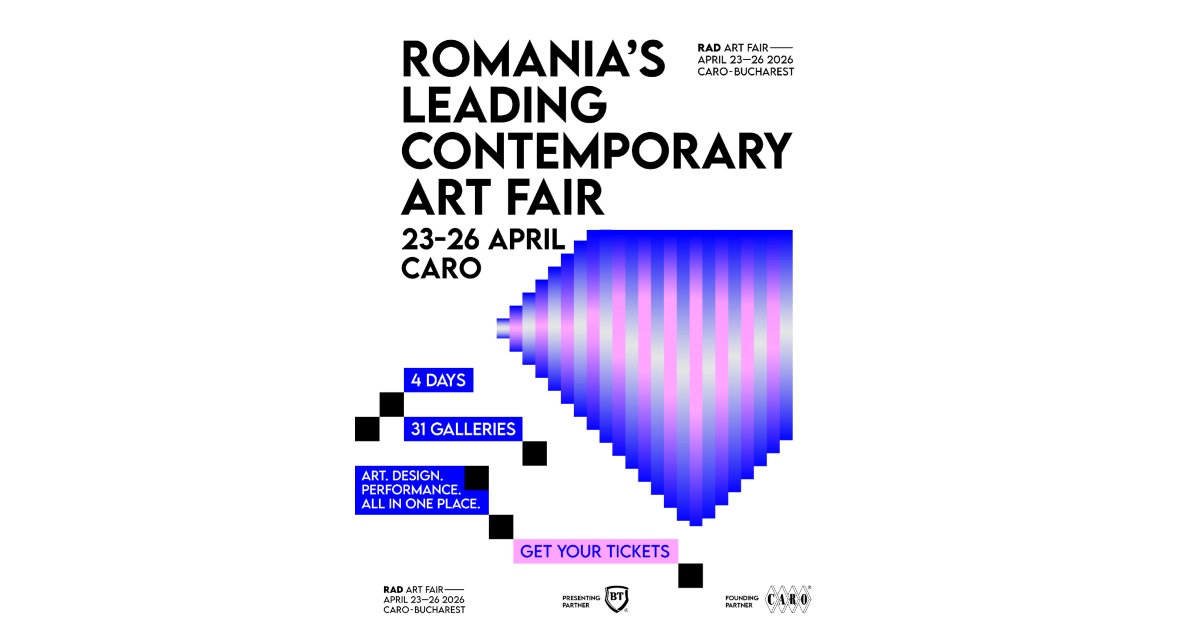 CARO și RAD ART FAIR se aliază pentru a sprijini arta, un gest generos