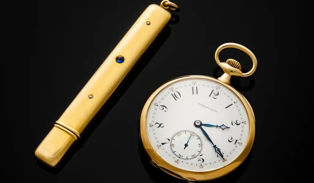 licitație pentru un ceas de buzunar din AUR de pe Titanic
