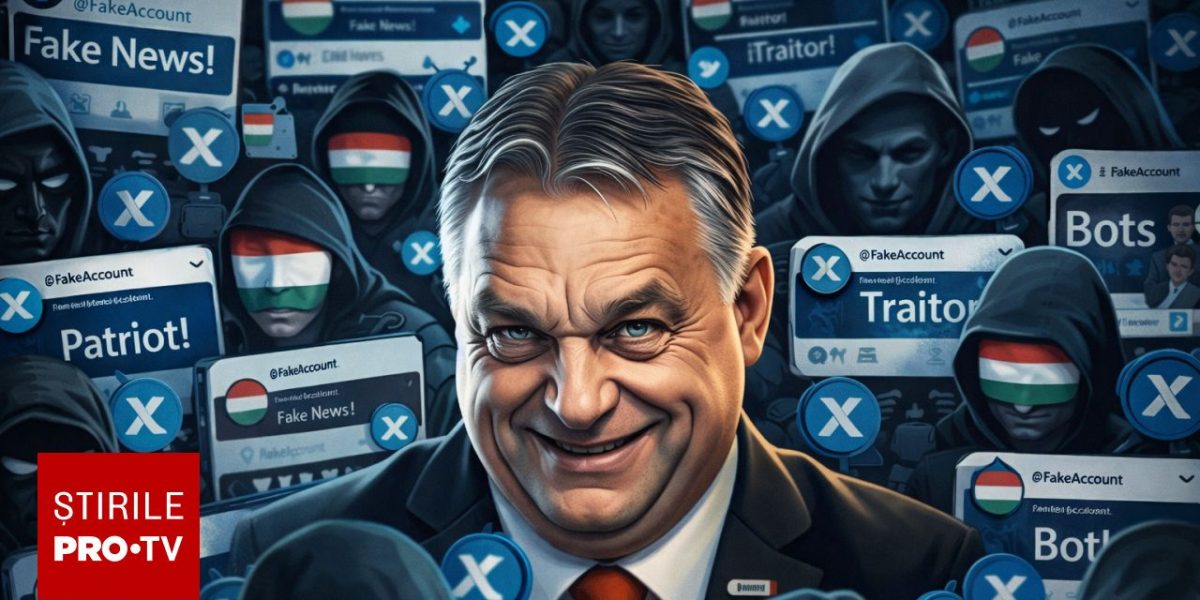 Rețea fantomă pe X: Sute de conturi false fac propagandă pentru Viktor Orban