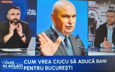 Ciucu anunță: Primăria București are prea mulți angajați. 400 de posturi, pe lista de reorganizare
