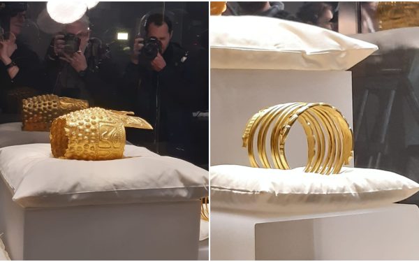 Coiful de la Coțofenești și brățări dacice, expuse la MNIR. Directorul dă asigurări