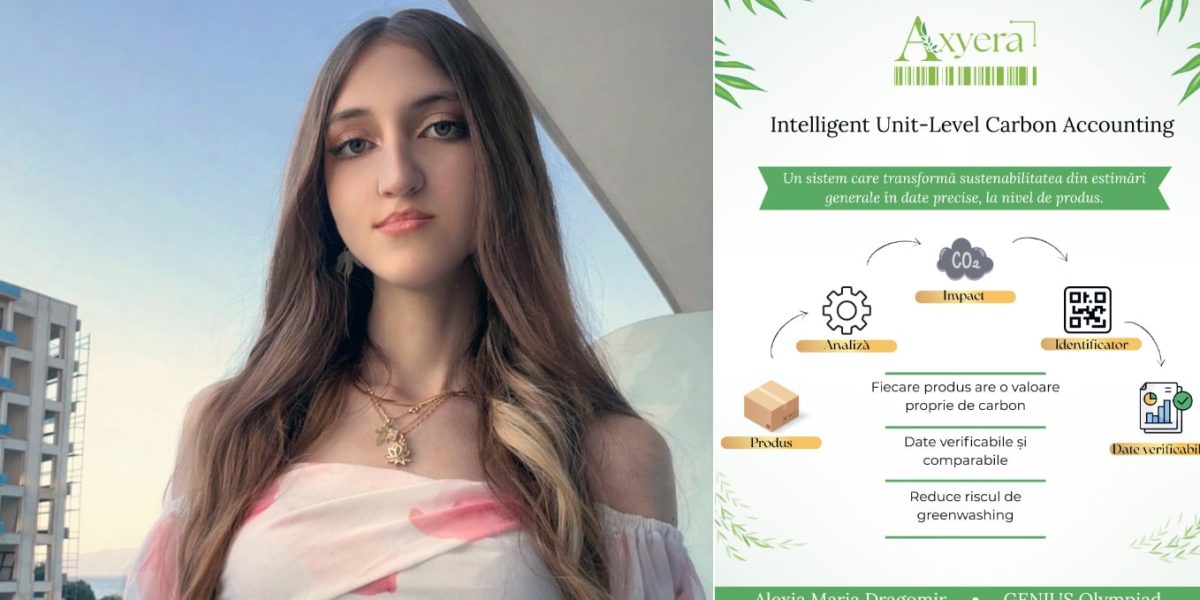 Elevă din Ploiești, la Mondială cu un proiect de mediu revoluționar!