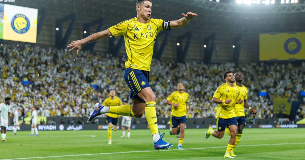 Cristiano Ronaldo a marcat două goluri în victoria echipei sale, AL-NASSR, cu scorul de 5-2 în partida contra lui AL-NAJMA, în campionatul primei ligi din Arabia Saudită