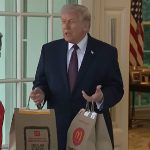 Trump, burgeri McDonald’s și criza Ormuz: show la conferința de presă