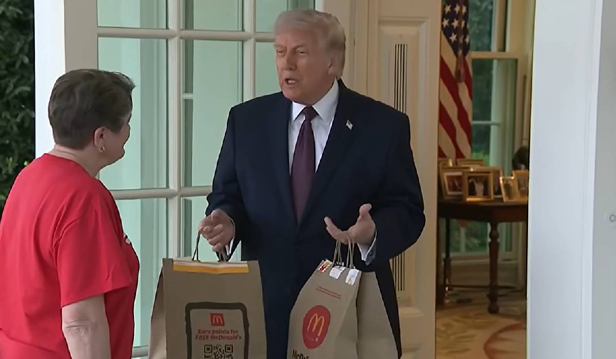 Trump, burgeri McDonald's și criza Ormuz: show la conferința de presă