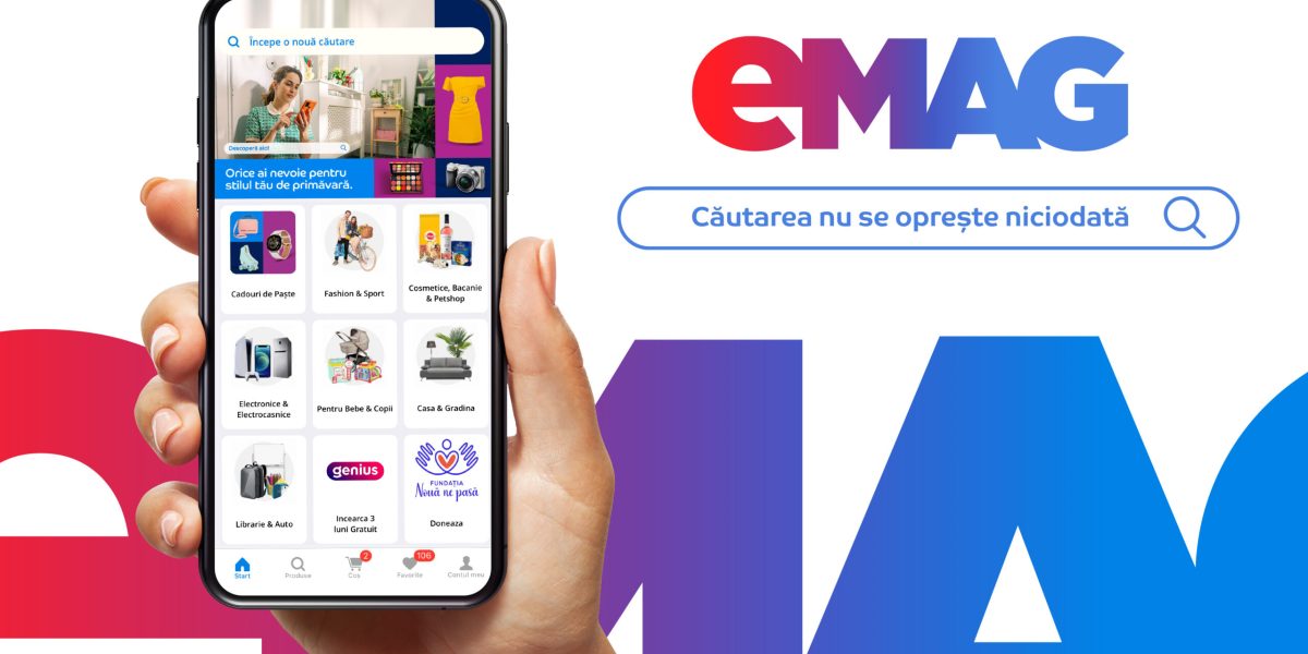 eMAG lansează un nou serviciu gratuit pentru clienți, notificările pe WhatsApp Retailerul online eMAG a anunțat oficial, în acest final de săptămână, lansarea unui serviciu gratuit destinat clienților săi, care le va permite să primească notificări prin WhatsApp