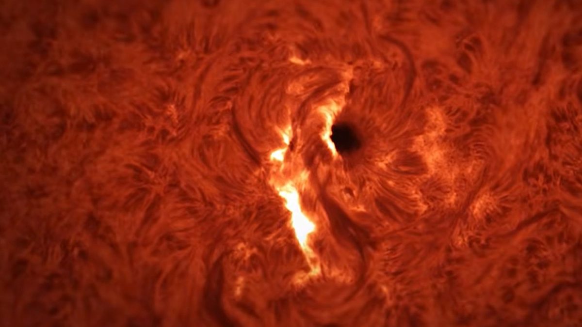 Erupție solară, auzită: Eveniment rar, surprins în direct