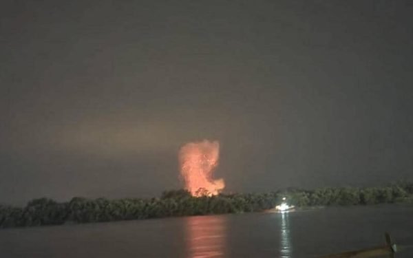 Atac RUSESC la Izmail: Nava PANAMEZĂ avariată grav în port