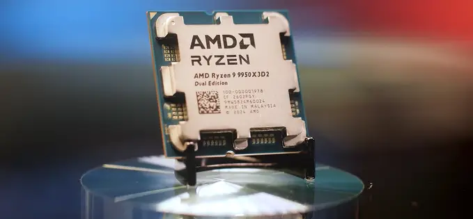 AMD Ryzen 9950X3D2 cu cache extins, în stoc la PC Garage: Ce așteptări are piața