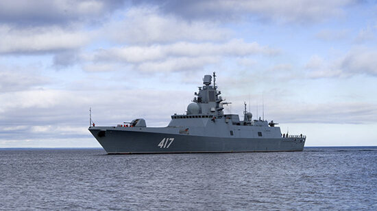 Forțele Kievului au lovit o fregată rusă în Marea Neagră