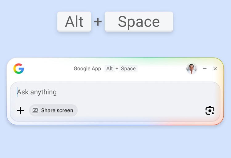 Google revoluționează: Search și AI, direct pe desktopul Windows