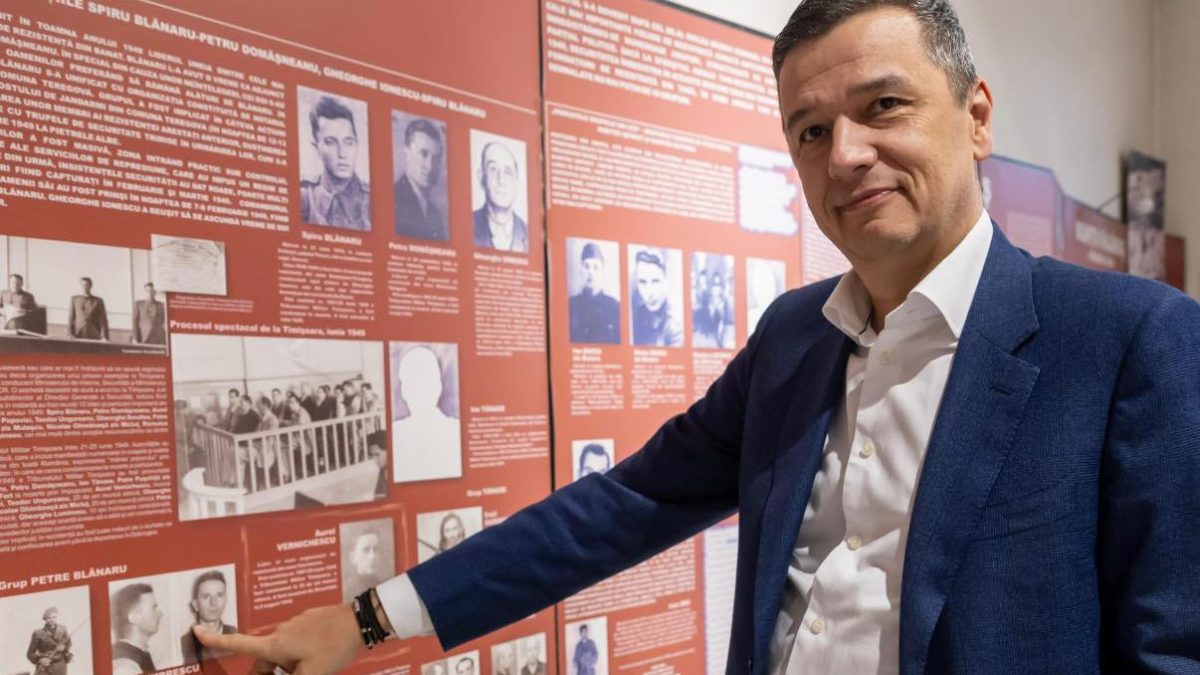 Grindeanu la Sighet: Fotografia bunicului, expusă la Memorialul Durerii