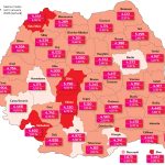 Patru județe din România se confruntă cu scăderi salariale în ianuarie 2026, comparativ cu aceeași perioadă a anului precedent