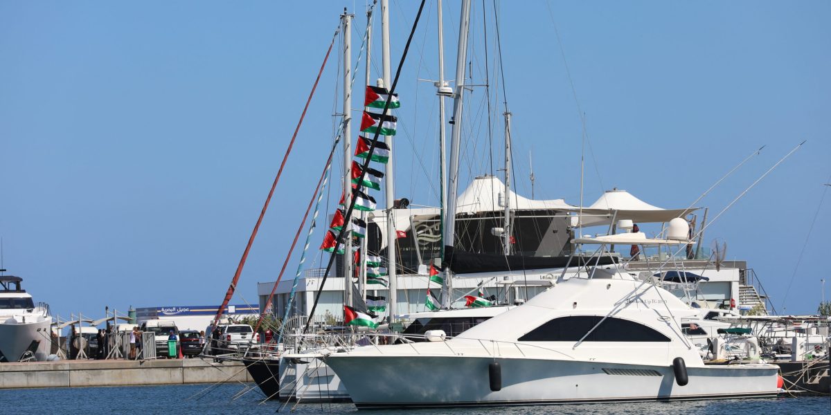 Flotila pentru Gaza sfidează Israelul: vrea să spargă blocada impusă