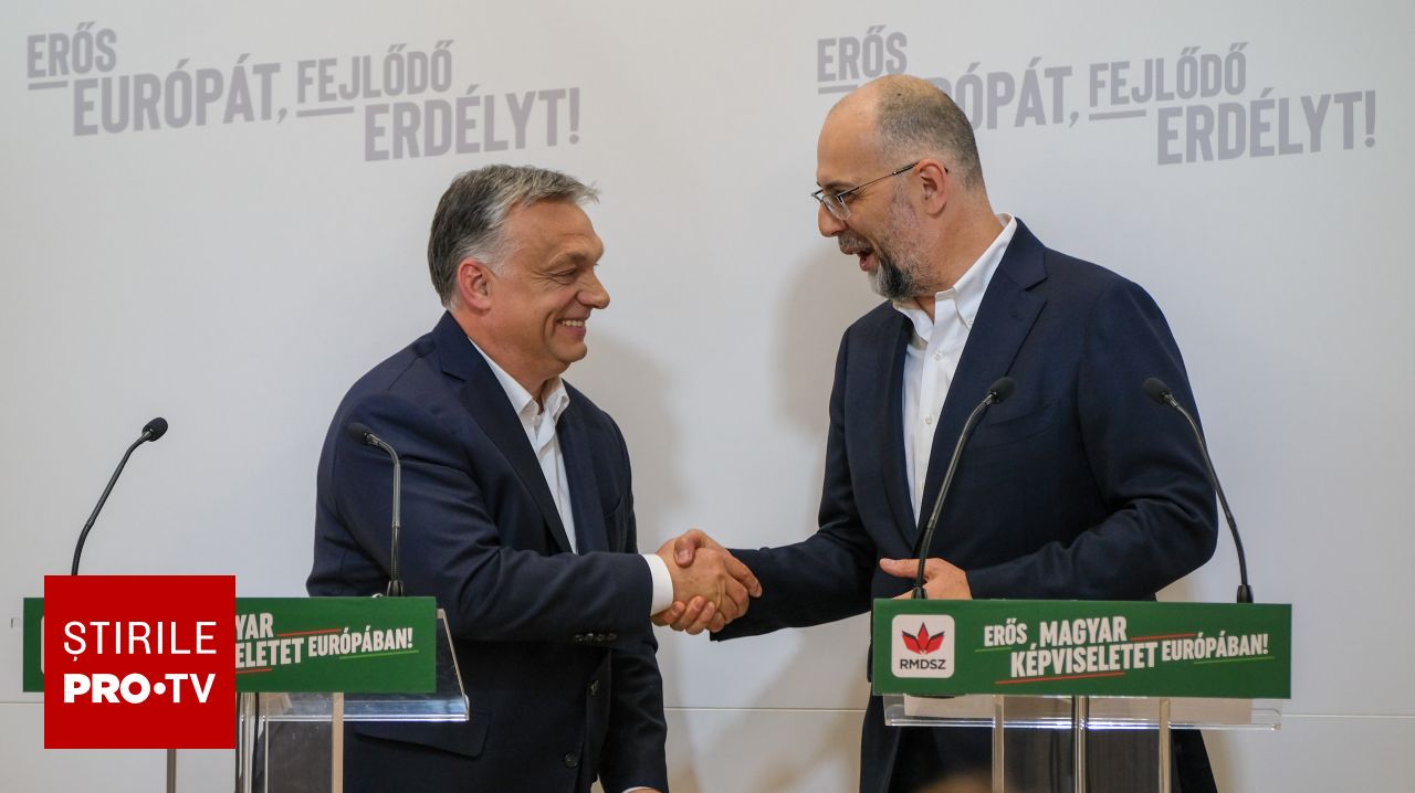 Kelemen Hunor, umăr lângă Orban în ultima zi de campanie. "Șeful ardelenilor"