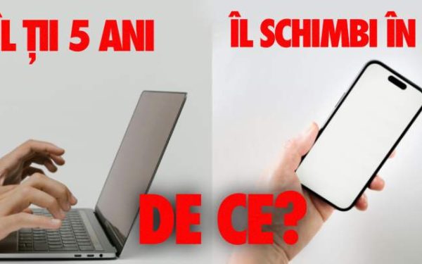 De ce schimbăm telefonul anual, dar laptopul nu? Misterul "upgrade"-ului