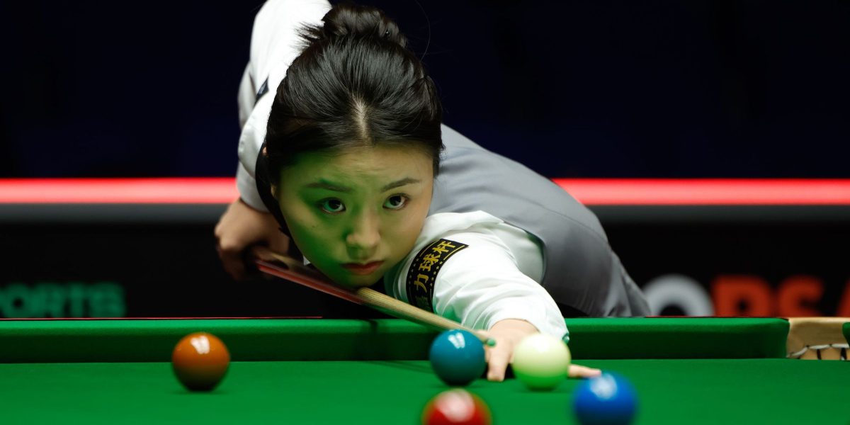 Bai Yulu, campioana mondială la snooker la feminin, a reușit să impresioneze în calificările pentru Campionatul Mondial, însă șansele sale la o calificare pe tabloul principal sunt minime