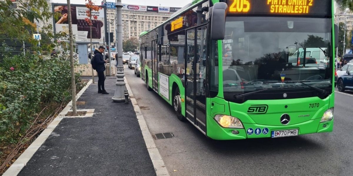 Începând cu 8 aprilie 2026, călătorii care folosesc linia de autobuz 205 vor beneficia de o stație nouă pe sensul către Piața Unirii