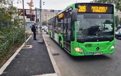 Începând cu 8 aprilie 2026, călătorii care folosesc linia de autobuz 205 vor beneficia de o stație nouă pe sensul către Piața Unirii