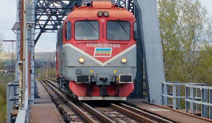 Prima locomotivă europeană a trecut Prutul. Călătorie istorică