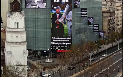 Omagiu pentru Mircea Lucescu la București: De la Kilometrul 0 spre fotbalul mondial