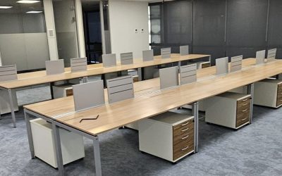 Piața românească de mobilier de birou, evaluată la 400 de milioane de euro Piața de mobilier de birou din România se menține ca una dintre cele mai mici din Europa, cu o valoare estimată între 300 și 400 de milioane de euro anual