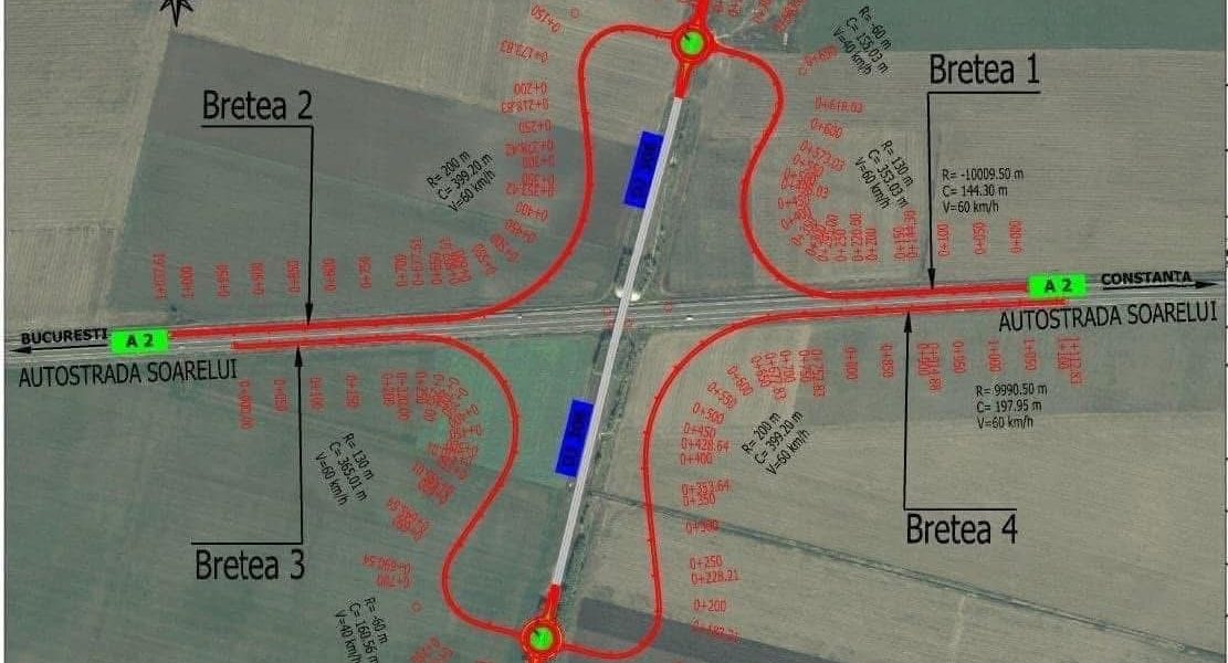Ministerul Transporturilor a anunțat miercuri demararea lucrărilor pentru trei noi noduri rutiere importante, situate pe autostrăzile care pleacă din București