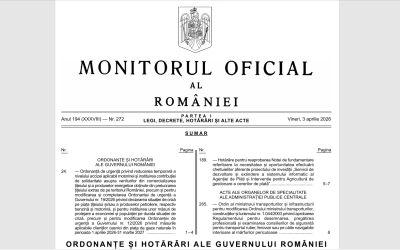 OUG 24/2026 în Monitorul Oficial: reducere a accizei la motorină din 7 aprilie și taxa de solidaritate pentru companiile petroliere