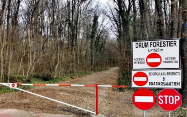 Romsilva blochează accesul în Pădurea Băneasa: Greenfield izolat din nou