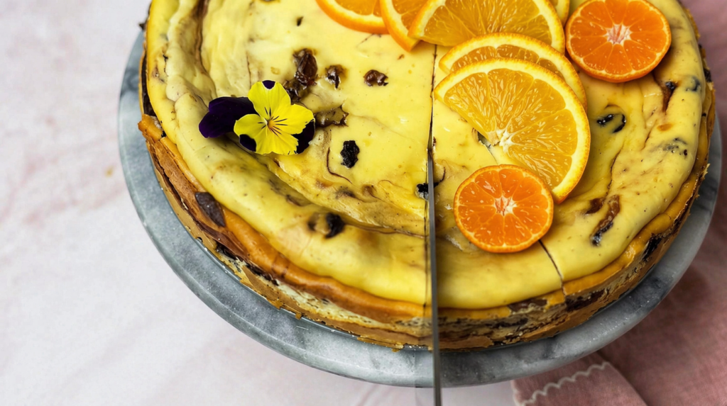 Desertul cremos cu brânză și portocale: Rețeta rapidă de weekend