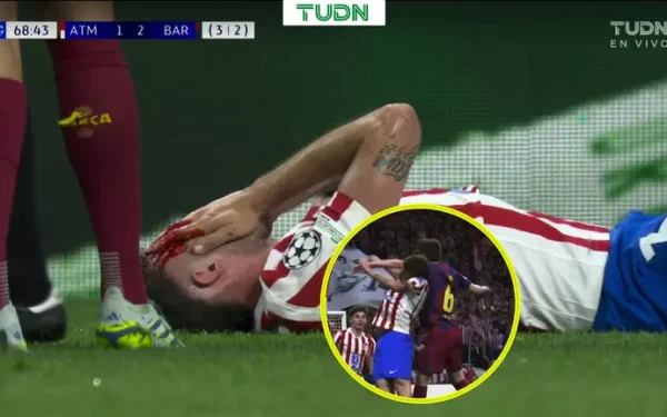 Gavi, scandal la Barcelona-Atletico: Ruggeri, lovit și scutit de roșu!