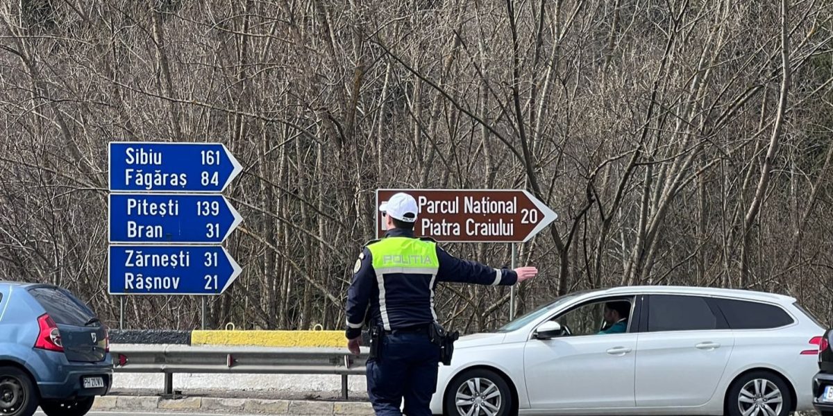 Agitație pe DN1 Brașov-București: Poliția recomandă rute ocolitoare