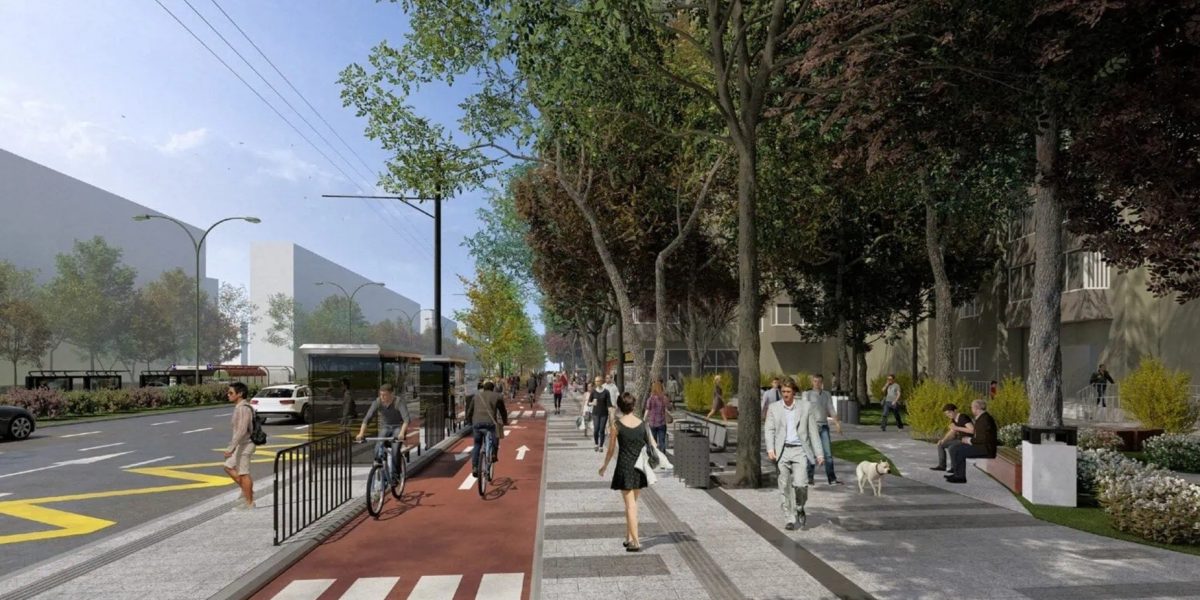 Șantier de 9 milioane de euro pe Iuliu Maniu, București: piste de biciclete, îngustare de benzi