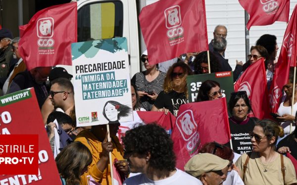 Mii de protestatari la Lisabona, furioși pe reformele muncii