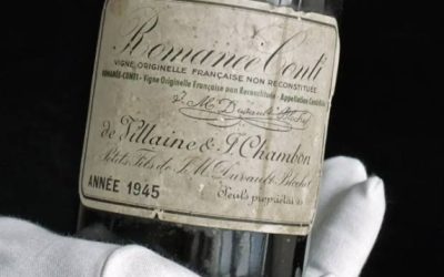 Romanee-Conti din 1945, vândut cu 750.000 euro: Un vin legendar!