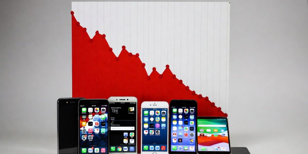 Livrarile de smartphone-uri, în scădere: Apple, lider în T1 2026