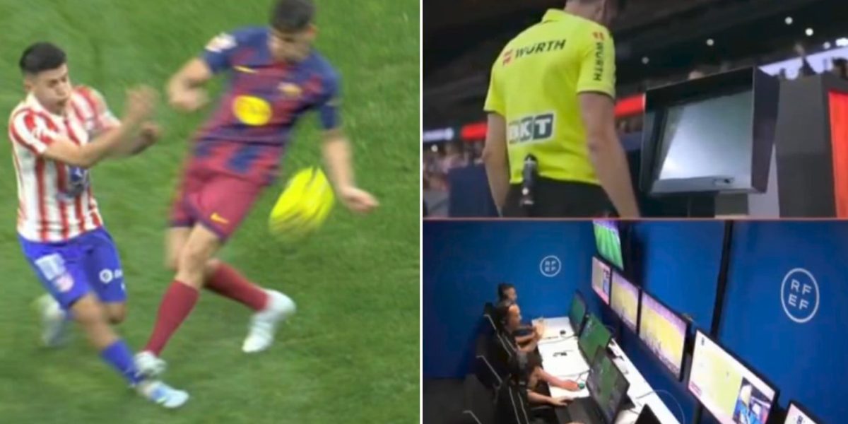 Campioana en-titre a Spaniei, FC Barcelona, a câștigat meciul de pe terenul lui Atlético Madrid, scor 2-1, dar victoria este marcată de un scandal major care a aprins spiritele în fotbalul spaniol