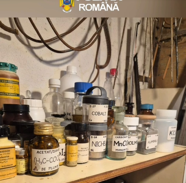 Tânăr reținut la Galați, după ce a creat un laborator de explozibili în bloc