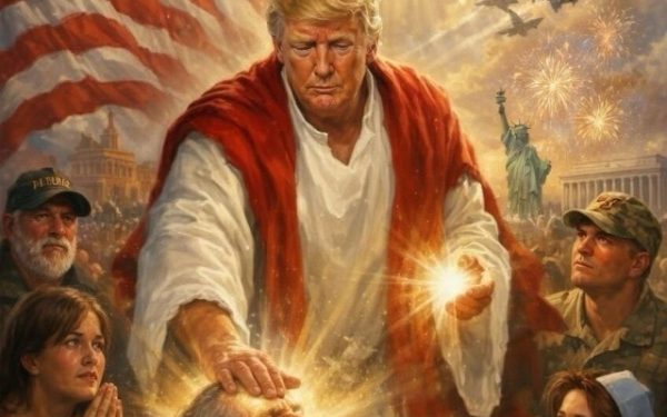 Trump, în Biroul Oval: După Papa și AI, citește din Biblie